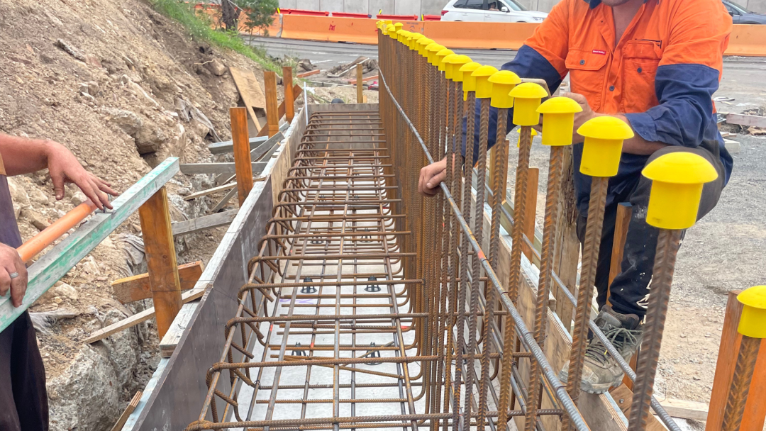 MR512 Heathcote Road_ precast concrete signage panel