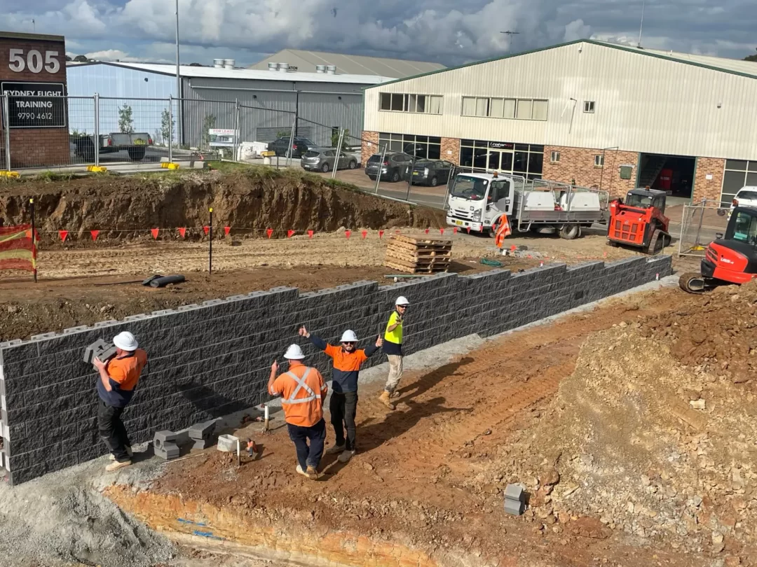 Bankstown Airport North East Precinct Retaining Walls