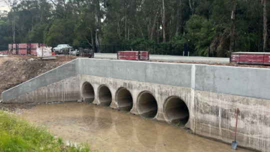 Burpengary In-Situ Concrete Headwalls